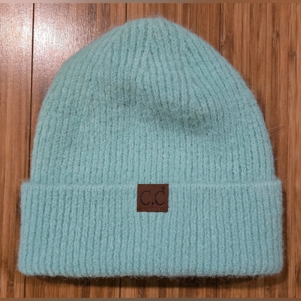 NWOT CC Aqua Knit Beanie